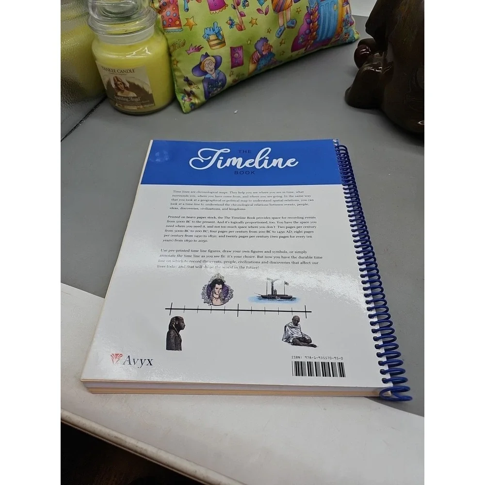 The‎ Timeline Book Avyx Blank Timeline From 5000 BC to Present Paperback